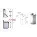 ZLINE 2-12 in. Short Chimney Pieces for 8 ft. Ceilings (SK-687)
