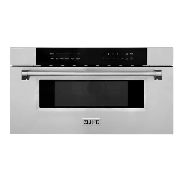 ZLINE 30" 1.2 cu. ft. Built-In Microwave Drawer in Stainless Steel - MWD-30