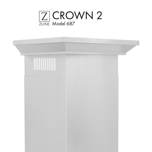 ZLINE Crown Molding 2 For Wall Range Hoods (CM2-687)