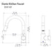 ZLINE DNT-KF-MB kitchen faucet