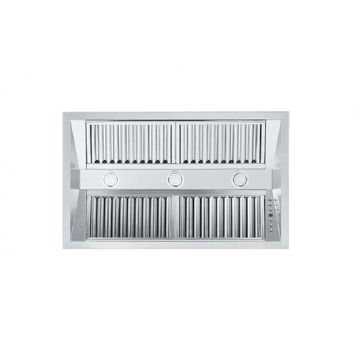 ZLINE 34 in. Ducted Island Mount Range Hood Insert in Stainless Steel (721i-34)