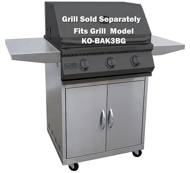 KoKoMo 3 Burner Grill Cart KO-BAK3BG-C