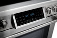 Thor Kitchen 4-Piece Appliance Package - 30-Inch Electric Range with Tilt Panel, French Door Refrigerator, Wall Mount Hood, and Dishwasher in Stainless Steel