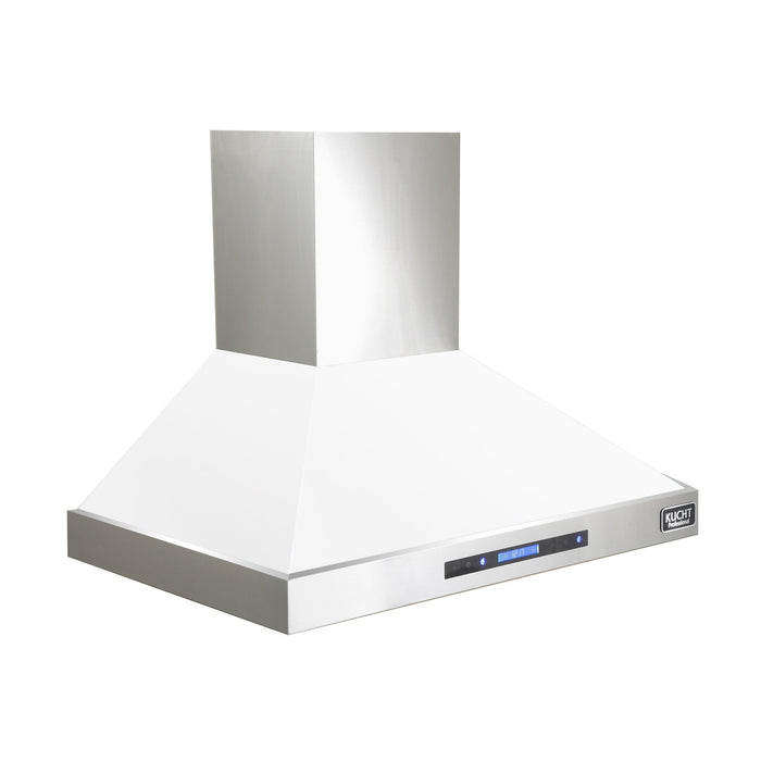 Kucht 30-Inch Wall Mounted Hood 900 CFM in White (KRH3015A-W)