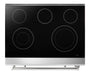 Thor Kitchen 4-Piece Appliance Package - 36-Inch Electric Range with Tilt Panel, Refrigerator with Water Dispenser, Pro-Style Wall Mount Hood, & Dishwasher in Stainless Steel