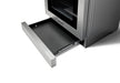 Thor Kitchen 4-Piece Appliance Package - 30-Inch Electric Range with Tilt Panel, French Door Refrigerator, Wall Mount Hood, and Dishwasher in Stainless Steel