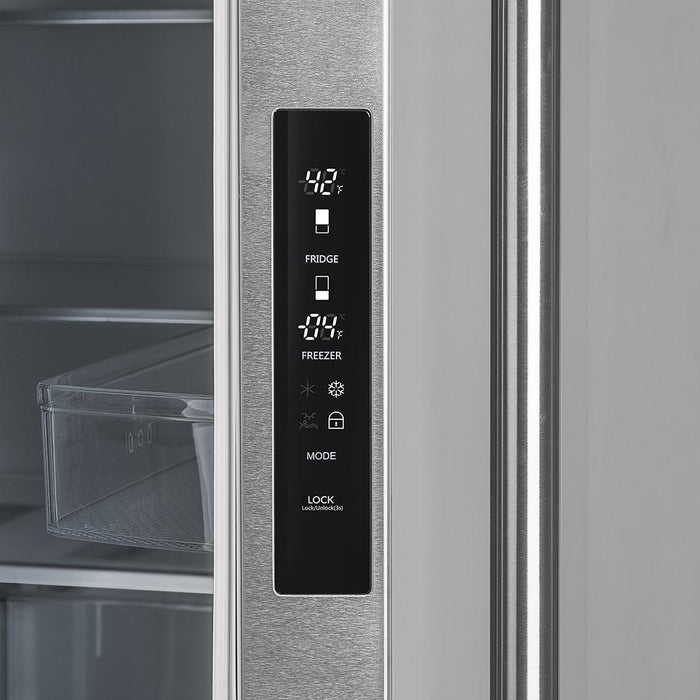 Forno 3-Piece Appliance Package - 30-Inch Gas Range, 36-Inch Refrigerator & Wall Mount Hood in Stainless Steel