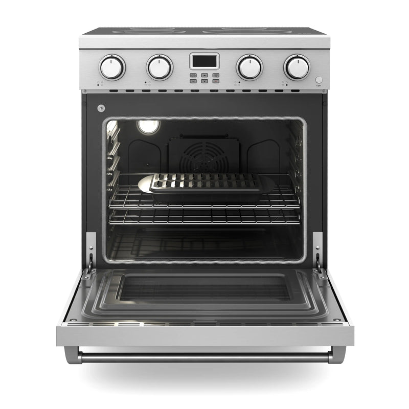 Thor Kitchen 30-Inch Electric Range with 4.8 cu. ft. Convection Oven in Stainless Steel (ARE30)