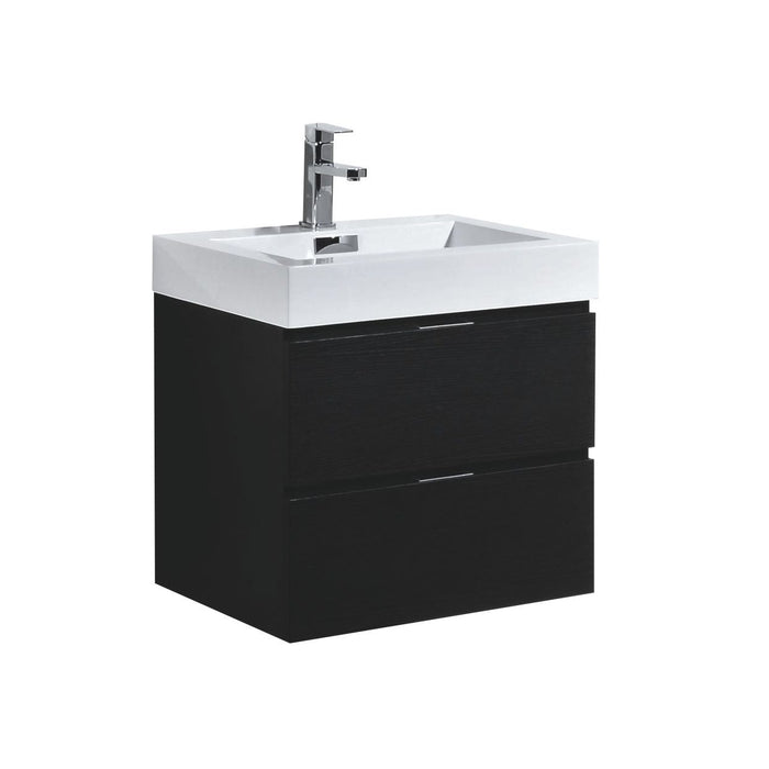 bliss-24-black-wall-mount-modern-bathroom-vanity-bsl24-bk