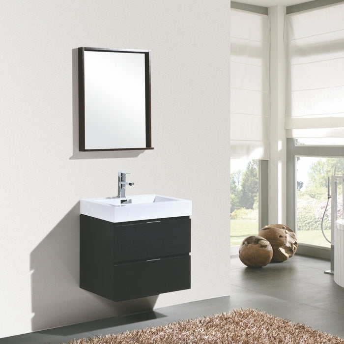 bliss-24-black-wall-mount-modern-bathroom-vanity-bsl24-bk