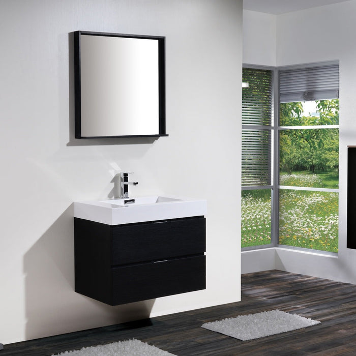 bliss-30-black-wall-mount-modern-bathroom-vanity-bsl30-bk