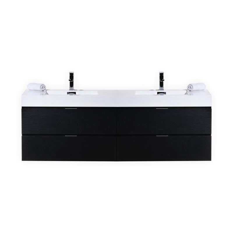 bliss-72-double-sink-black-wall-mount-modern-bathroom-vanity-bsl72d-bk