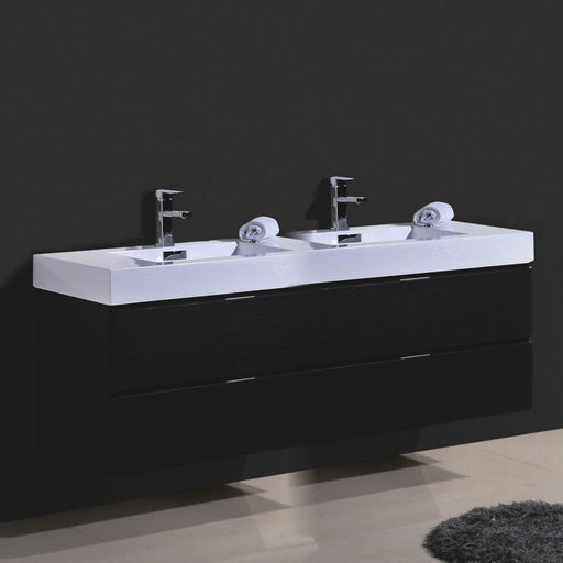 bliss-80-double-sink-black-wall-mount-modern-bathroom-vanity-bsl80d-bk