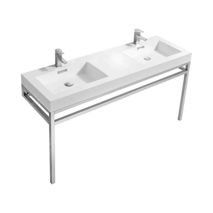 haus-60-double-sink-stainless-steel-console-w-white-acrylic-sink-chrome-ch60d