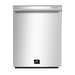Forno 5-Piece Appliance Package - 36-Inch Gas Range, Refrigerator, Wall Mount Hood, Microwave Oven, & 3-Rack Dishwasher in Stainless Steel