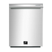 Forno 3-Piece Pro Appliance Package - 48-Inch Dual Fuel Range, Refrigerator with Water Dispenser, & Dishwasher in Stainless Steel