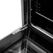 Forno 5-Piece Appliance Package - 36-Inch Electric Range, Wall Mount Range Hood, French Door Refrigerator, Dishwasher, and Microwave Drawer in Stainless Steel
