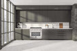 Forno 2-Piece Appliance Package - 36-Inch Gas Range & 60-Inch Pro-Style Refrigerator in Stainless Steel