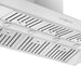 Forno 4-Piece Appliance Package - 48-Inch Dual Fuel Range, Refrigerator, Wall Mount Hood, & 3-Rack Dishwasher in Stainless Steel
