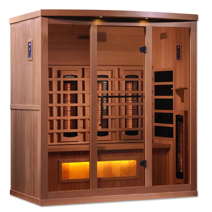 golden-designs-4-person-full-spectrum-puretech™-near-zero-emf-far-infrared-sauna-with-himalayan-salt-bar-canadian-hemlock-gdi-8040-02