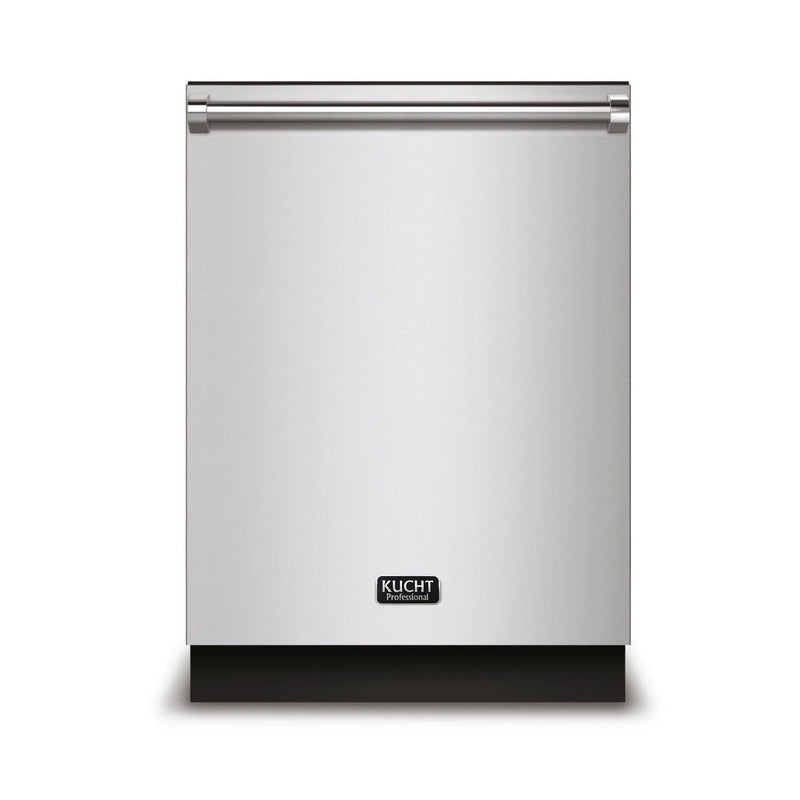 Kucht 24 in. Stainless Steel Top Control Smart Built-In Tall Tub Dishwasher 120-volt with Stainless Steel Tub K6502D