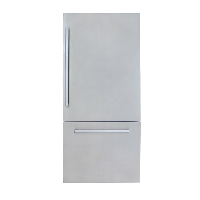 Kucht 36-Inch Built-In Refrigerator in Stainless Steel with Ice Maker (KR360SD, K36SDSSP, K36SDSSH)