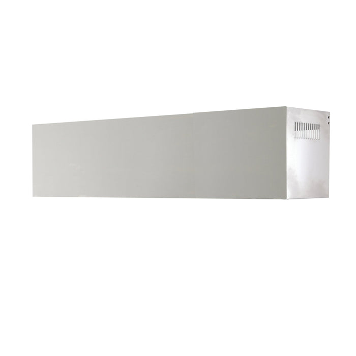 Kucht 48-Inch Wall Mounted Range Hood 1200 CFM in Stainless Steel & Silver (KRH4821A)