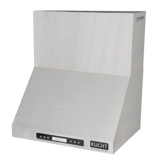 Kucht 30 in. Wall Mounted Range Hood in Stainless Steel KRH3021A