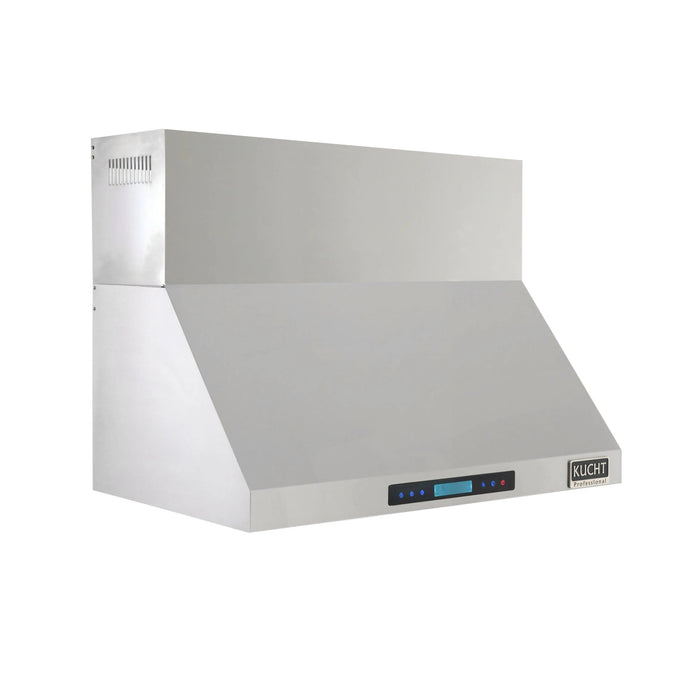 Kucht 36 in. Wall Mounted Range Hood Under Cabinet in Stainless Steel KRH3621A