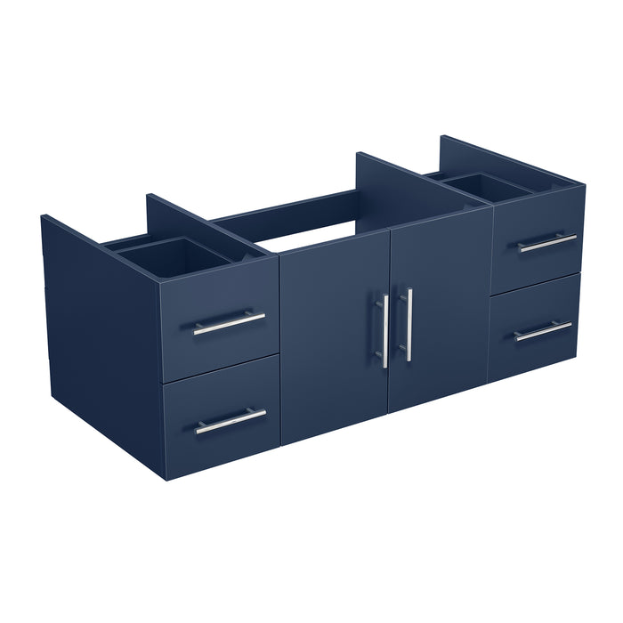 Lexora Geneva 48" Navy Blue Vanity Cabinet Only LG192248DE00000