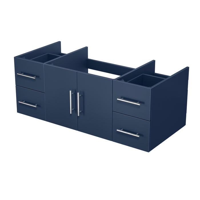 Lexora Geneva 48" Navy Blue Vanity Cabinet Only LG192248DE00000