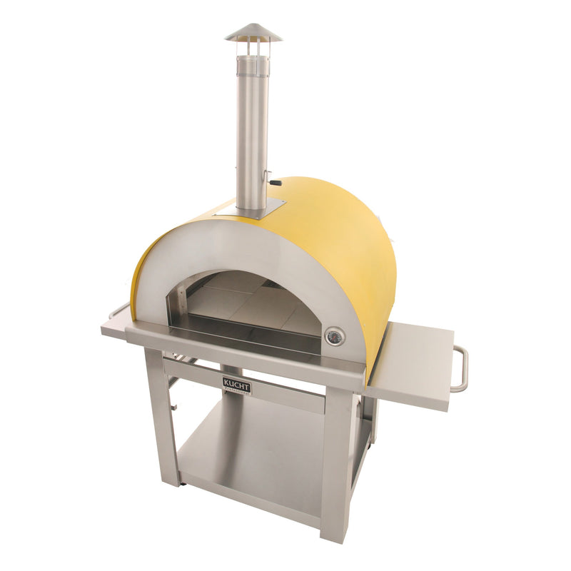 Kucht Outdoor Wood Fire Pizza Oven in Yellow (VENICE-Y)