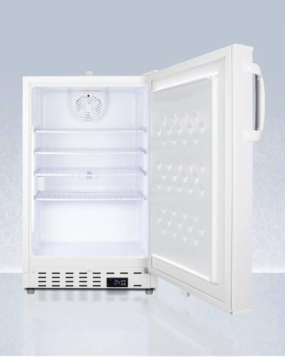 Accucold 20" Wide Built-In Healthcare All-Refrigerator ADA Compliant