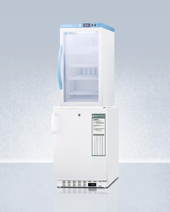 Accucold 20" Wide Vaccine Refrigerator/Freezer Combination