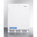 Accucold 24" Wide All-Refrigerator ADA Compliant in White Exterior