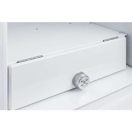 Accucold 24" Wide All-Refrigerator ADA Compliant in White Exterior