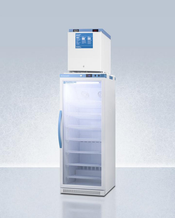 Accucold 24" Wide All-Refrigerator/All-Freezer Combination