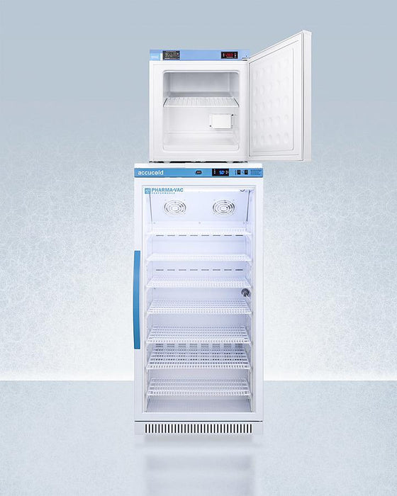 Accucold 24" Wide All-Refrigerator/All-Freezer Combination