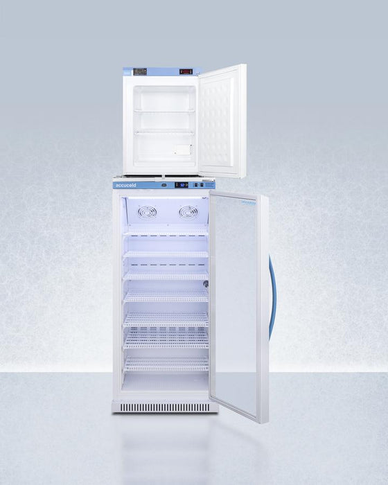 Accucold 24" Wide All-Refrigerator/All-Freezer Combination