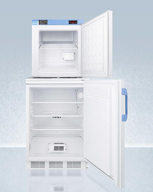 Accucold 24" Wide All-Refrigerator/All-Freezer Combination with Front Lock