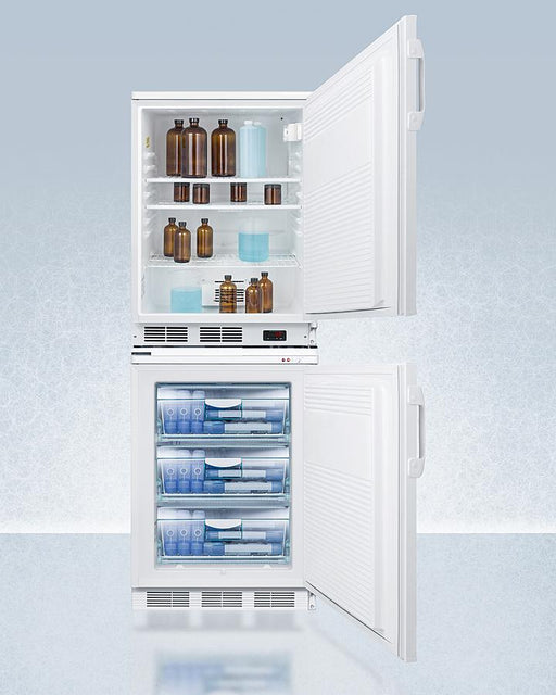 Accucold 24" Wide All-Refrigerator/All-Freezer Combination with Probe Hole