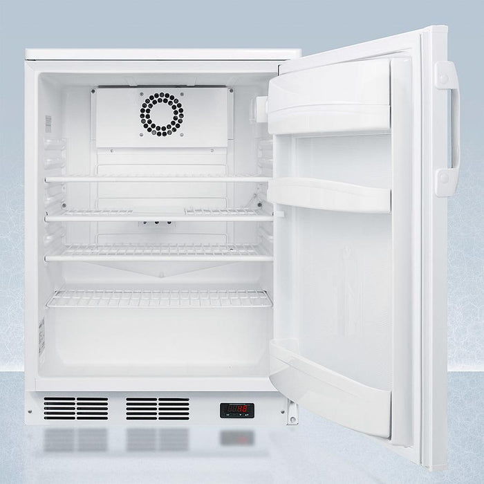 Accucold 24" Wide All-Refrigerator with Auto Defrost