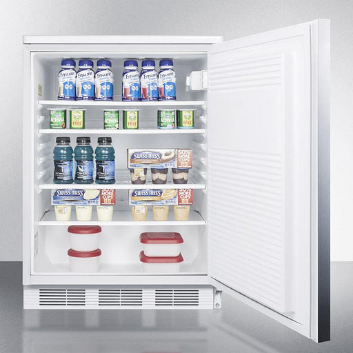 Accucold 24" Wide All-Refrigerator with Horizontal Handle