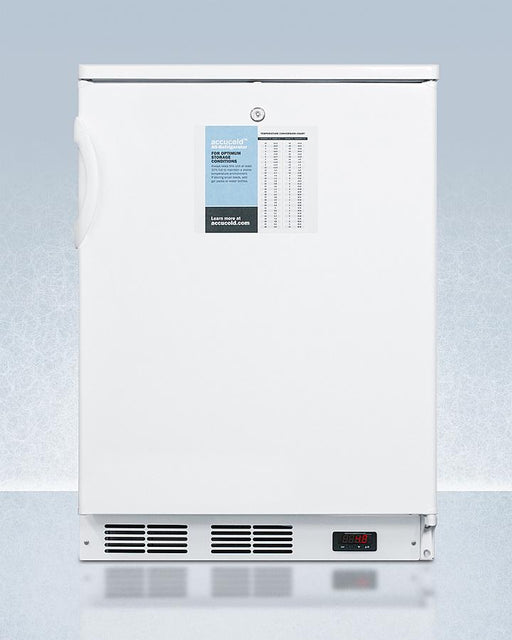 Accucold 24" Wide All-Refrigerator with Probe Hole