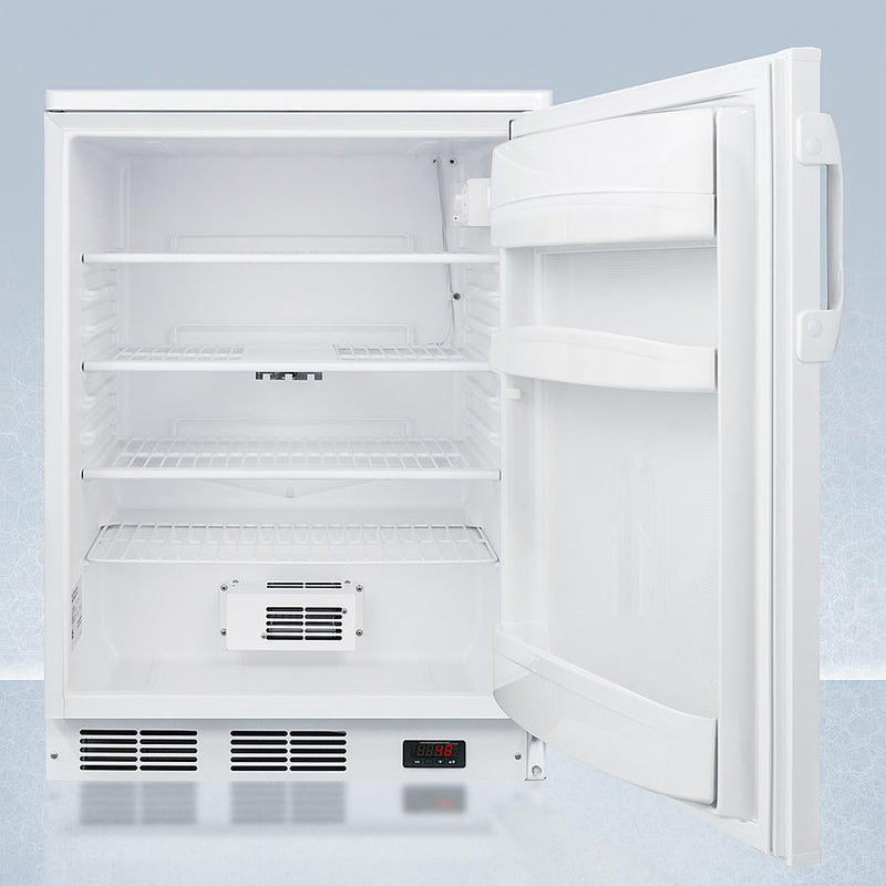Accucold 24" Wide All-Refrigerator with Probe Hole