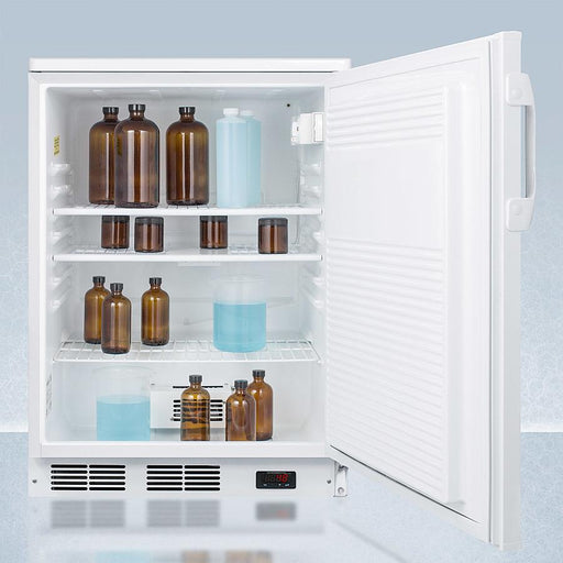 Accucold 24" Wide All-Refrigerator with Probe Hole