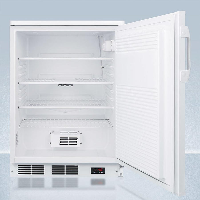 Accucold 24" Wide All-Refrigerator with Probe Hole