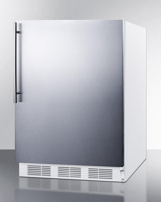 Accucold 24" Wide All-Refrigerator with Thin Handle