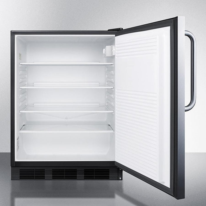 Accucold 24" Wide All-Refrigerator with Towel Bar Handle