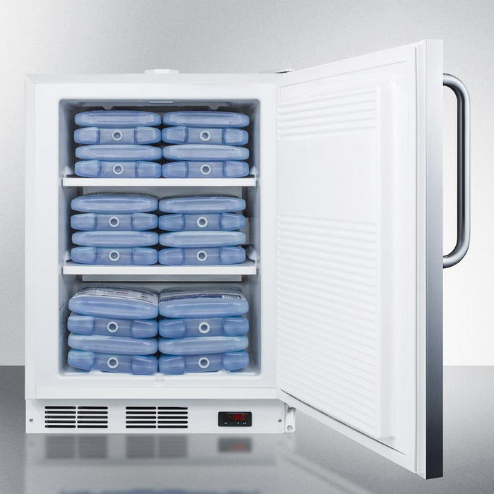 Accucold 24" Wide Built-In All-Freezer ADA Compliant